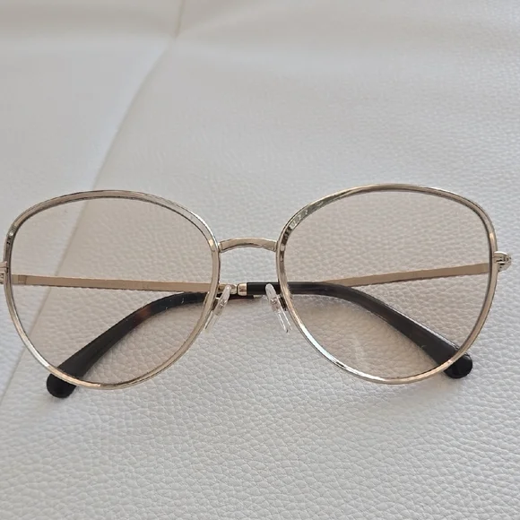 Chanel Gold Women's Sunglasses - Picture 9 of 14